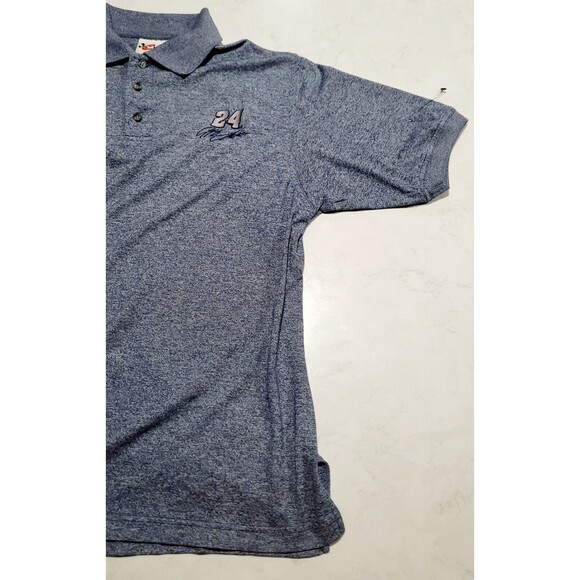VTG 2004 Chase Authentics Jeff Gordon #24 NASCAR Golf Polo Shirt Medium NWOT - Picture 11 of 12